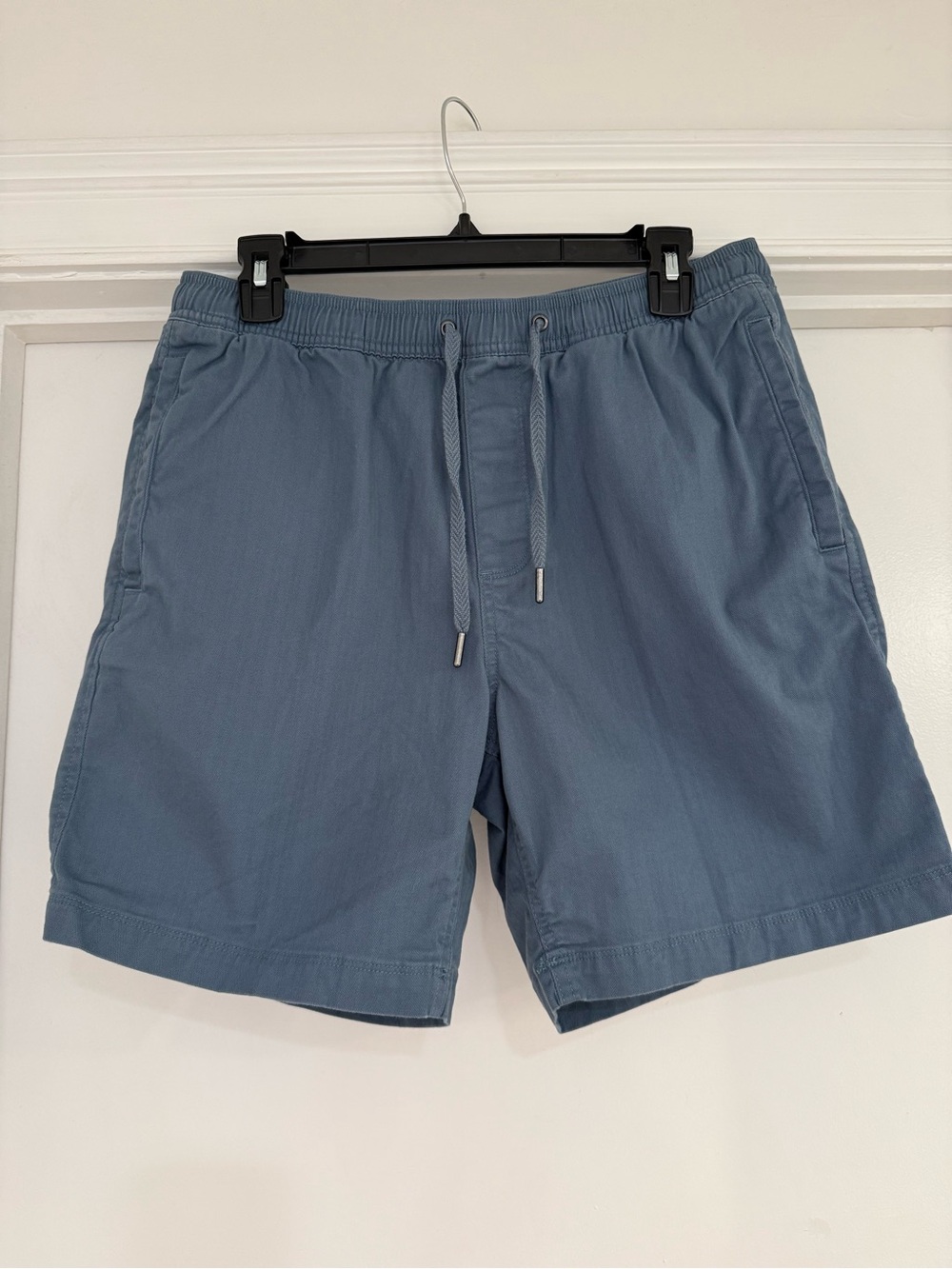 Men's Drawstring Casual Shorts - Slate Blue